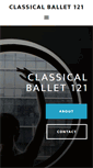 Mobile Screenshot of classicalballet121.com